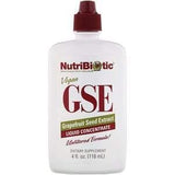 NutriBiotic, Vegan GSE Grapefruit Seed Extract, Liquid Concentrate, 4 fl oz (118 ml) - Supply Center USA