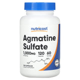 Nutricost, Agmatine Sulfate, 500 mg, 120 Capsules - Supply Center USA