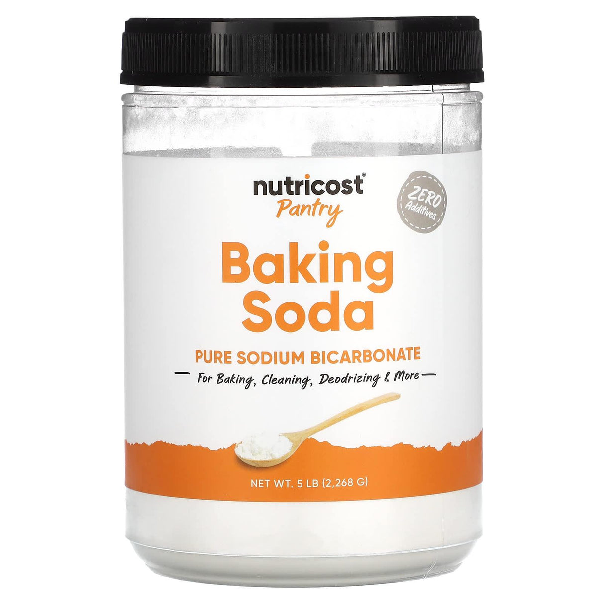 Nutricost, Pantry, Baking Soda, 5 lb (2,268 g) - Supply Center USA
