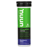 Nuun, Hydration, Vitamins + Caffeine, Effervescent Vitamin Supplement, Blackberry Citrus, 12 Tablets - Supply Center USA