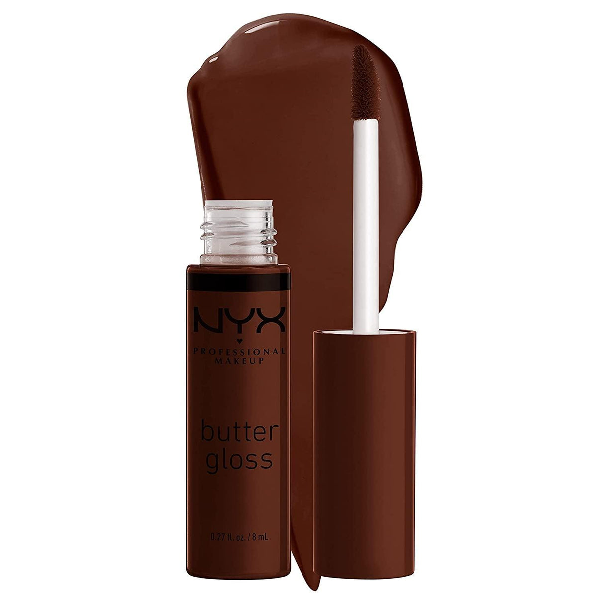 NYX PROFESSIONAL MAKEUP Butter Gloss, Non-Sticky Lip Gloss - Sugar Glass (Clear) - Supply Center USA