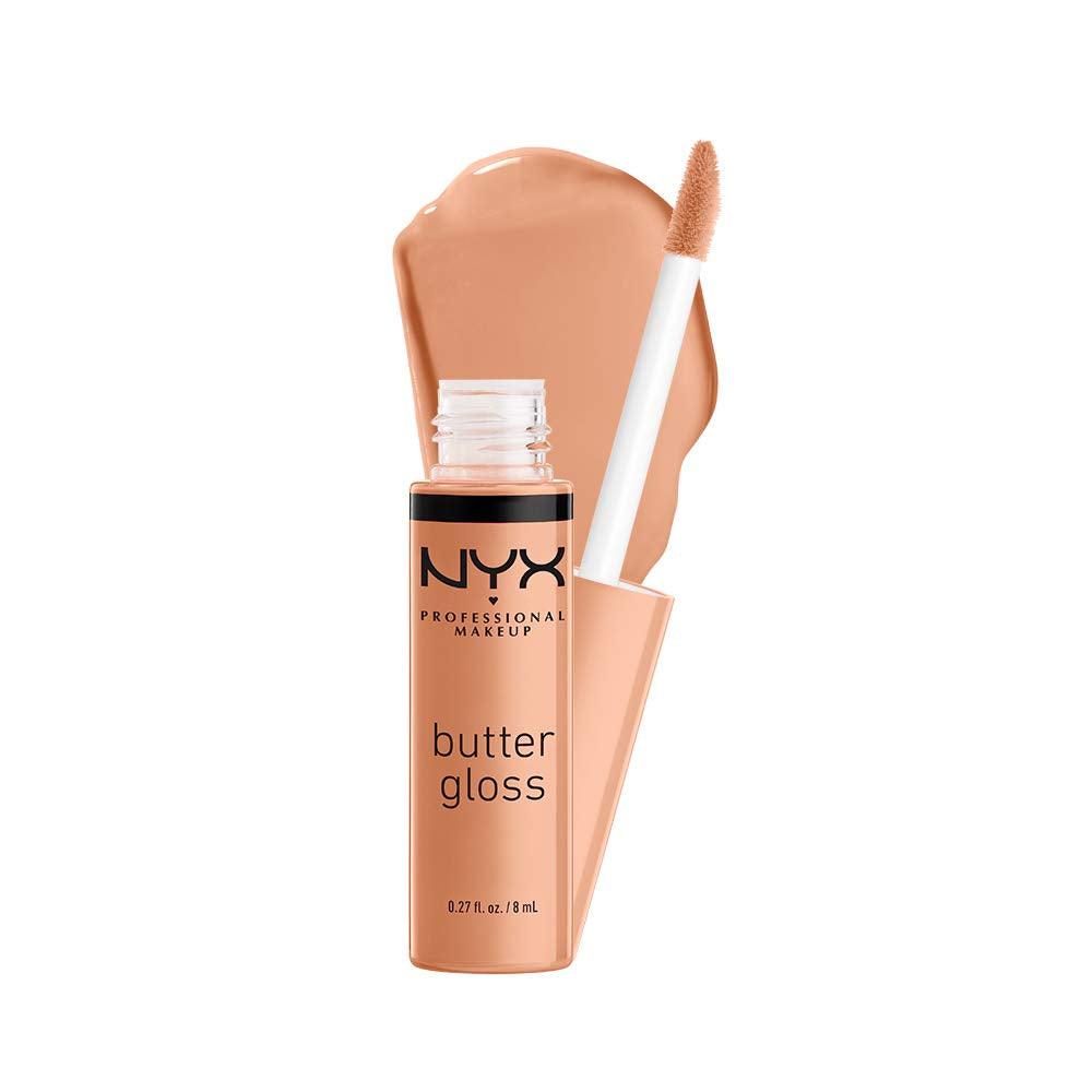 NYX PROFESSIONAL MAKEUP Butter Gloss, Non-Sticky Lip Gloss - Sugar Glass (Clear) - Supply Center USA