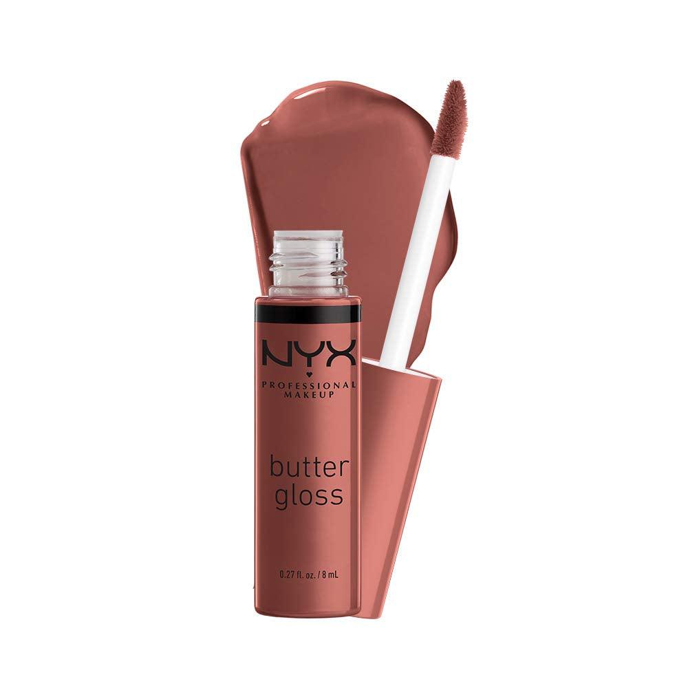 NYX PROFESSIONAL MAKEUP Butter Gloss, Non-Sticky Lip Gloss - Sugar Glass (Clear) - Supply Center USA