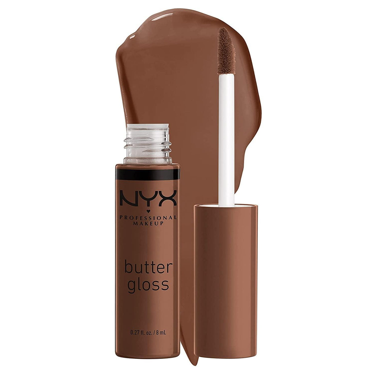 NYX PROFESSIONAL MAKEUP Butter Gloss, Non-Sticky Lip Gloss - Sugar Glass (Clear) - Supply Center USA
