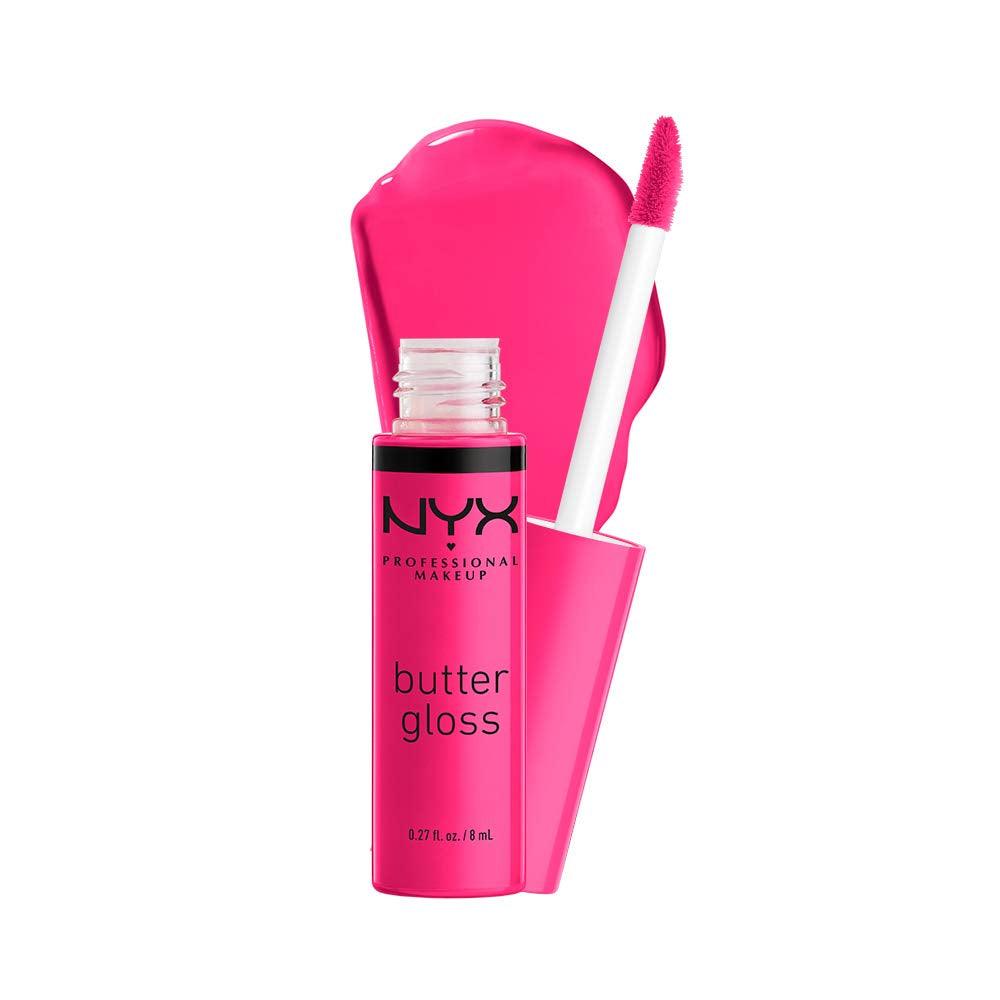 NYX PROFESSIONAL MAKEUP Butter Gloss, Non-Sticky Lip Gloss - Sugar Glass (Clear) - Supply Center USA