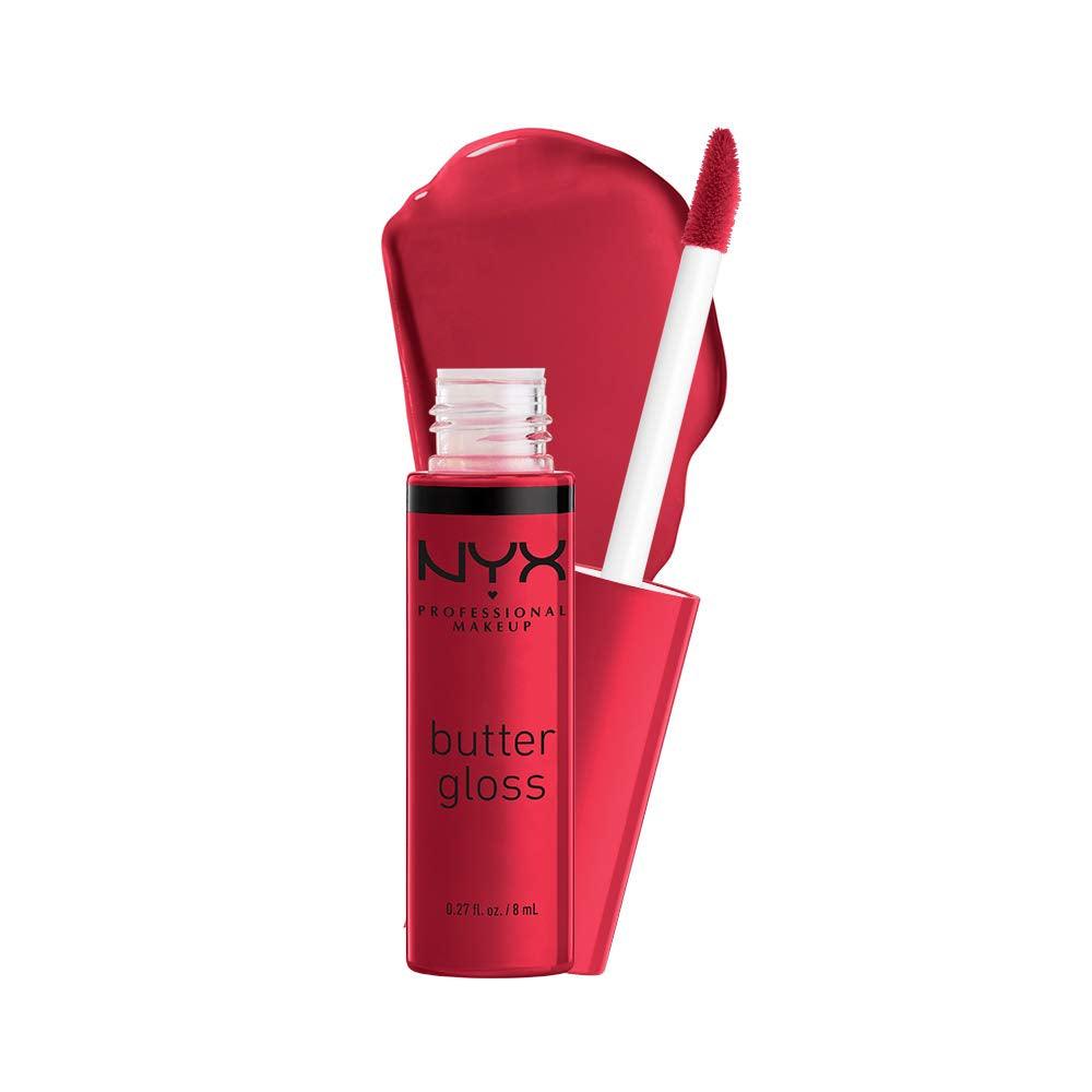 NYX PROFESSIONAL MAKEUP Butter Gloss, Non-Sticky Lip Gloss - Sugar Glass (Clear) - Supply Center USA