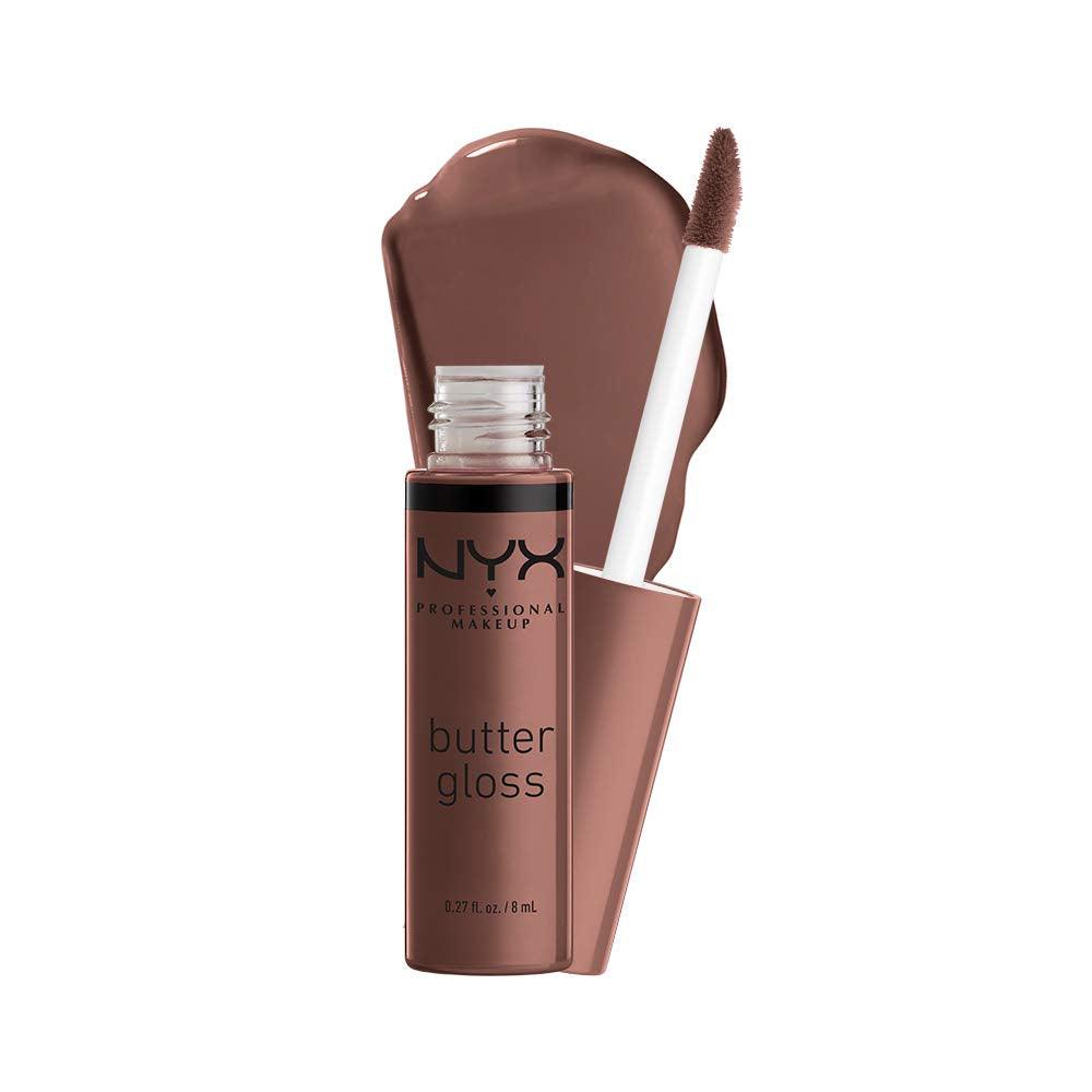 NYX PROFESSIONAL MAKEUP Butter Gloss, Non-Sticky Lip Gloss - Sugar Glass (Clear) - Supply Center USA