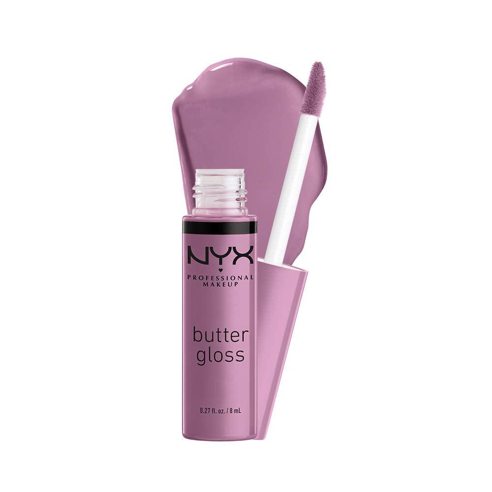 NYX PROFESSIONAL MAKEUP Butter Gloss, Non-Sticky Lip Gloss - Sugar Glass (Clear) - Supply Center USA