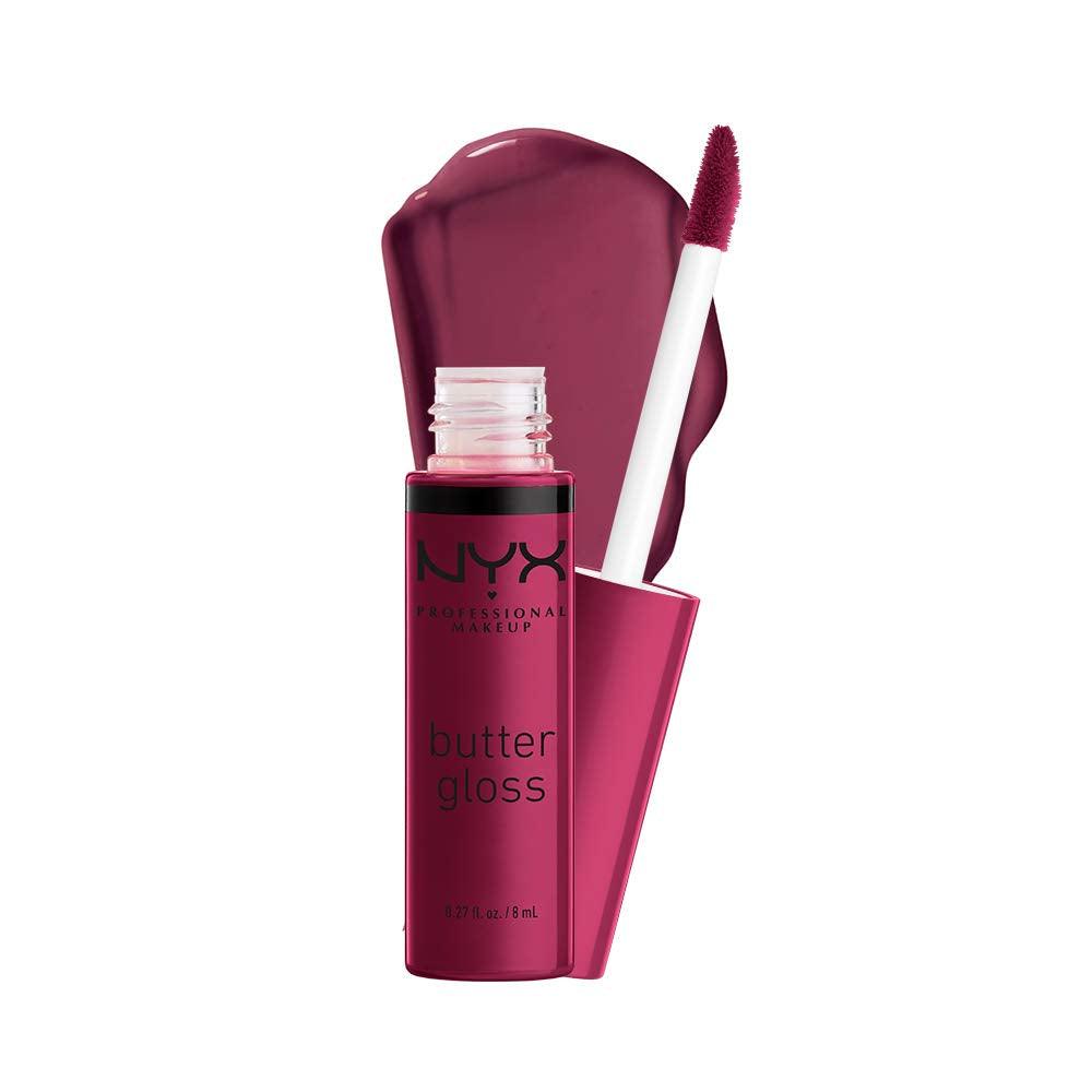 NYX PROFESSIONAL MAKEUP Butter Gloss, Non-Sticky Lip Gloss - Sugar Glass (Clear) - Supply Center USA