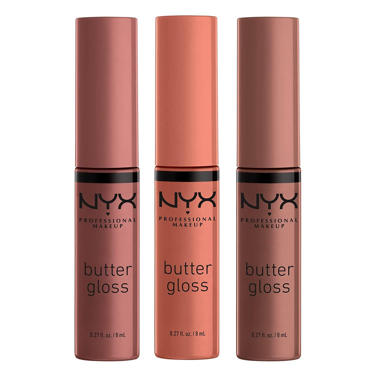 NYX PROFESSIONAL MAKEUP Butter Gloss, Non-Sticky Lip Gloss - Sugar Glass (Clear) - Supply Center USA