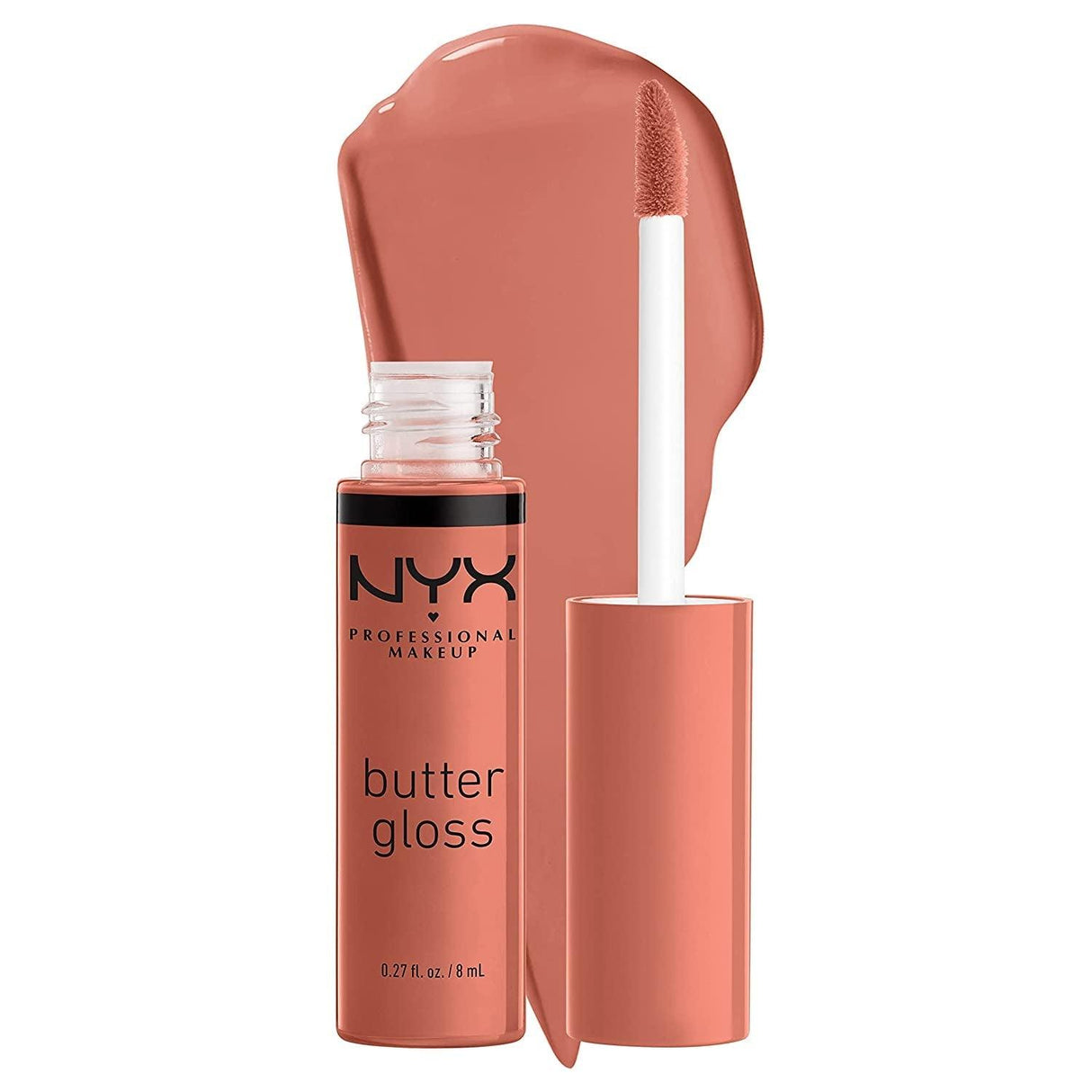 NYX PROFESSIONAL MAKEUP Butter Gloss, Non-Sticky Lip Gloss - Sugar Glass (Clear) - Supply Center USA