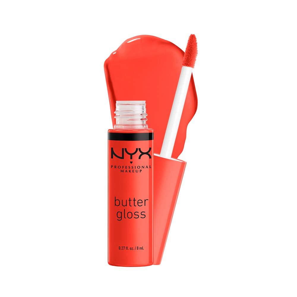 NYX PROFESSIONAL MAKEUP Butter Gloss, Non-Sticky Lip Gloss - Sugar Glass (Clear) - Supply Center USA