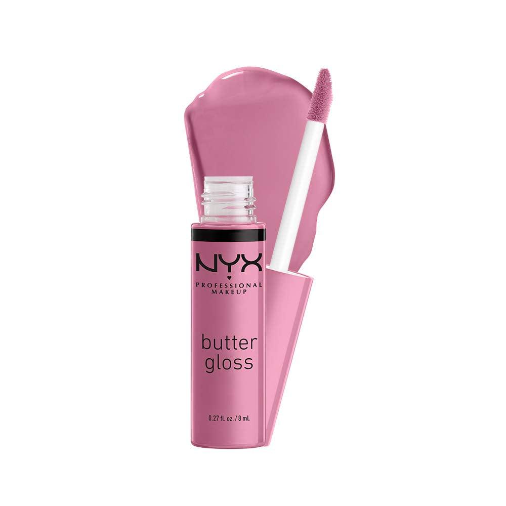 NYX PROFESSIONAL MAKEUP Butter Gloss, Non-Sticky Lip Gloss - Sugar Glass (Clear) - Supply Center USA
