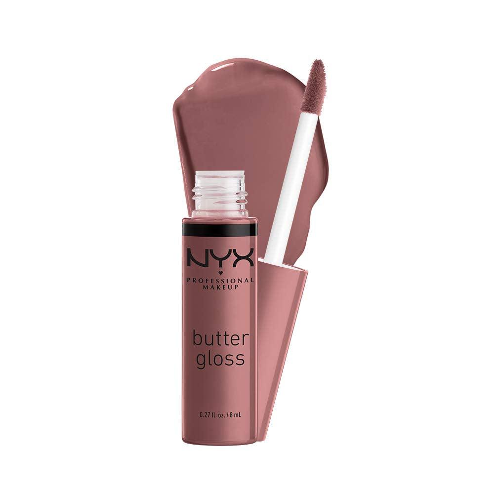 NYX PROFESSIONAL MAKEUP Butter Gloss, Non-Sticky Lip Gloss - Sugar Glass (Clear) - Supply Center USA