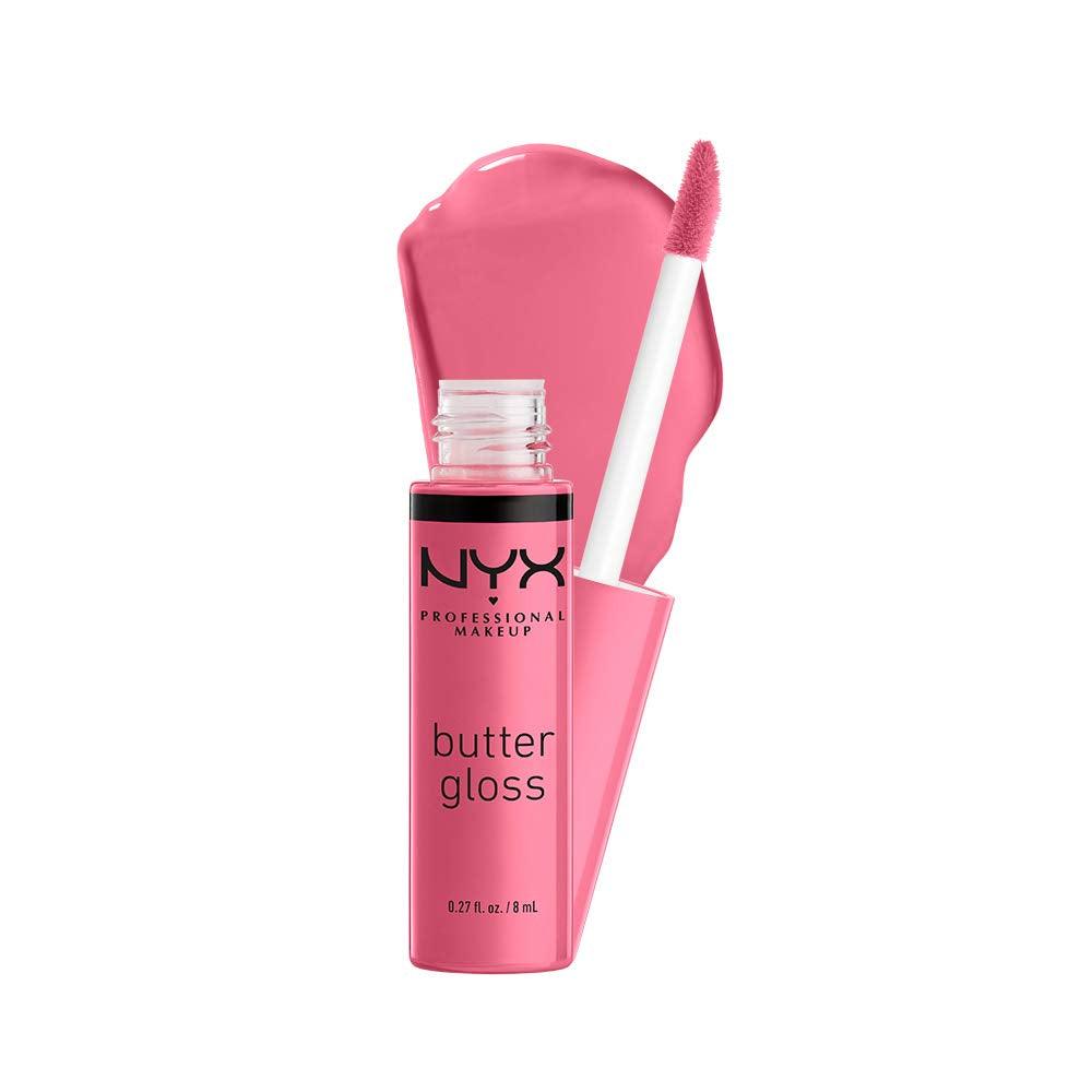 NYX PROFESSIONAL MAKEUP Butter Gloss, Non-Sticky Lip Gloss - Sugar Glass (Clear) - Supply Center USA