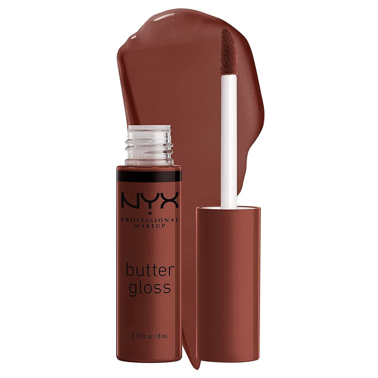 NYX PROFESSIONAL MAKEUP Butter Gloss, Non-Sticky Lip Gloss - Sugar Glass (Clear) - Supply Center USA