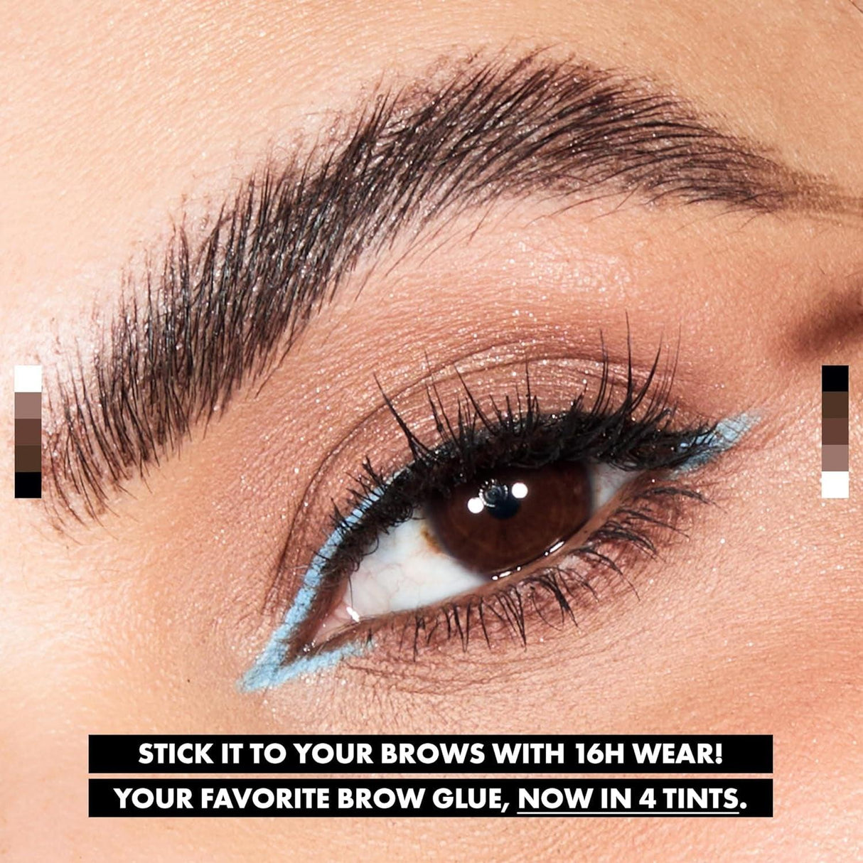 NYX PROFESSIONAL MAKEUP the Brow Glue, Extreme Hold Tinted Eyebrow Gel - Taupe - Supply Center USA