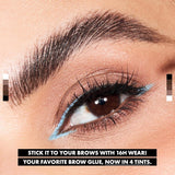 NYX PROFESSIONAL MAKEUP the Brow Glue, Extreme Hold Tinted Eyebrow Gel - Taupe - Supply Center USA