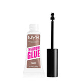 NYX PROFESSIONAL MAKEUP the Brow Glue, Extreme Hold Tinted Eyebrow Gel - Taupe - Supply Center USA