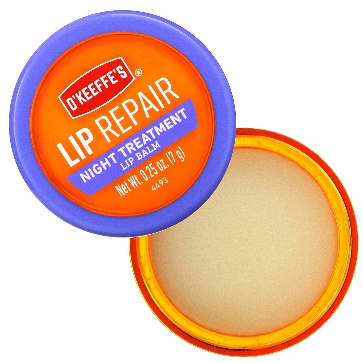 O'Keeffe's, Lip Repair, Night Treatment, Lip Balm, 0.25 oz (7 g) - Supply Center USA