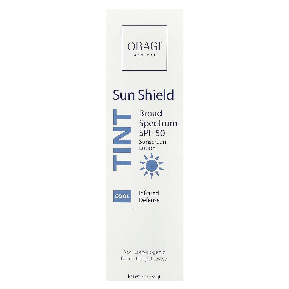 Obagi, Sun Shield Tint, Sunscreen Lotion, SPF 50, Cool, 3 oz (85 g) - Supply Center USA