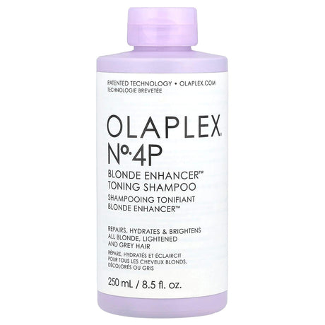 Olaplex, No. 4P Blonde Enhancer™ Toning Shampoo, 8.5 fl oz (250 ml) - Supply Center USA