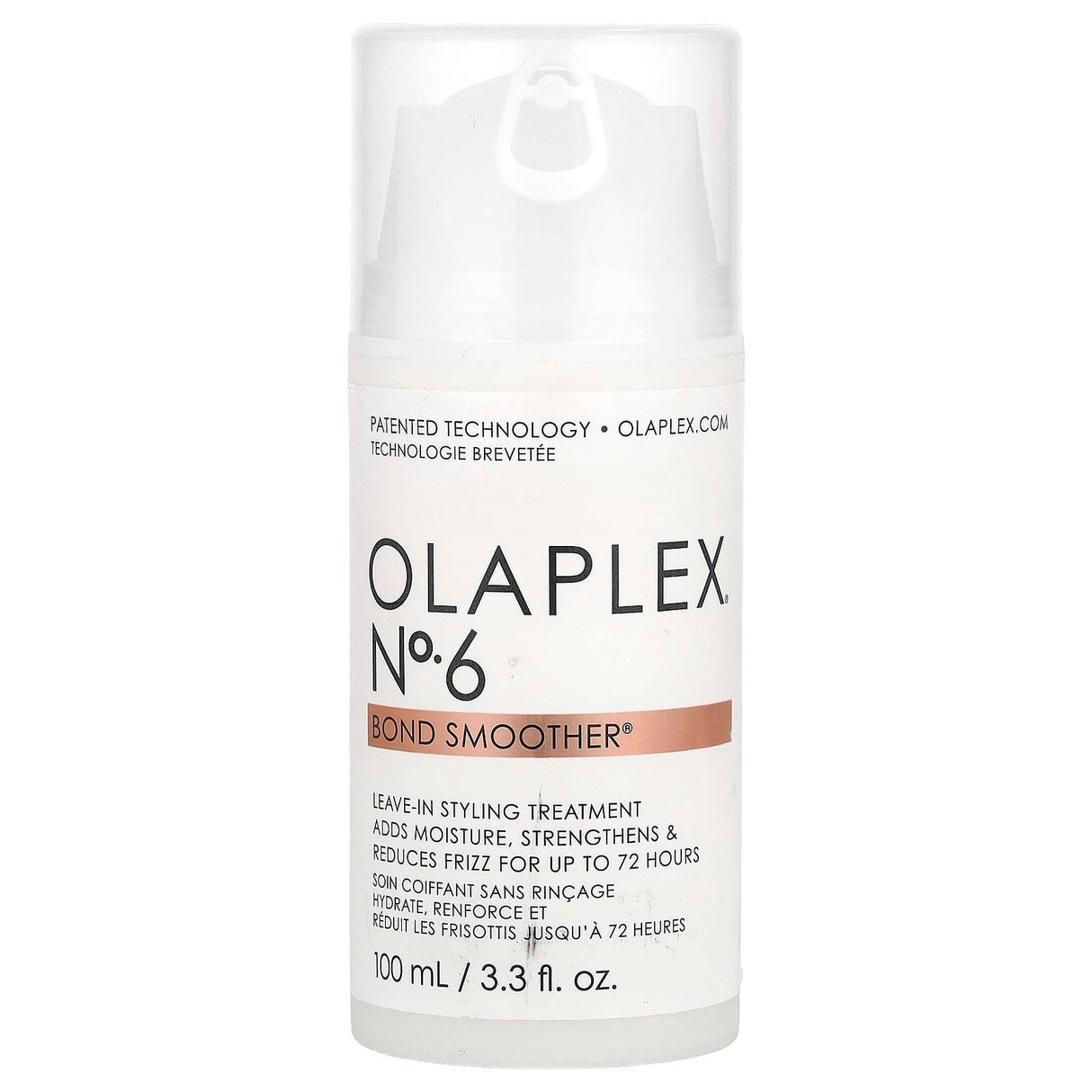 Olaplex, No. 6 Bond Smoother®, Leave-in Styling Treatment, 3.3 fl oz (100 ml) - Supply Center USA