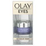 Olay, Eyes, Retinol24, Night Eye Cream, 0.5 fl oz (15 ml) - Supply Center USA