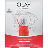 Olay, Regenerist, Advanced Anti-Aging, Facial Cleansing Brush, 1 Cleansing Handle, 2 Brush Heads - Supply Center USA