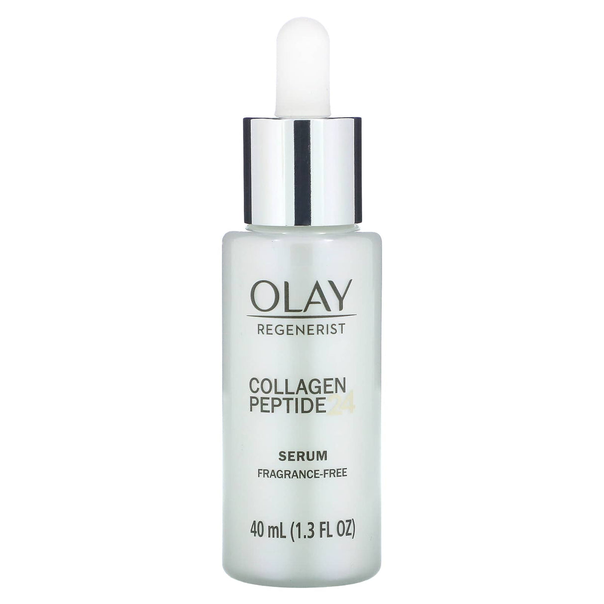 Olay, Regenerist, Collagen Peptide 24, Serum, Fragrance-Free, 1.3 fl oz (40 ml) - Supply Center USA