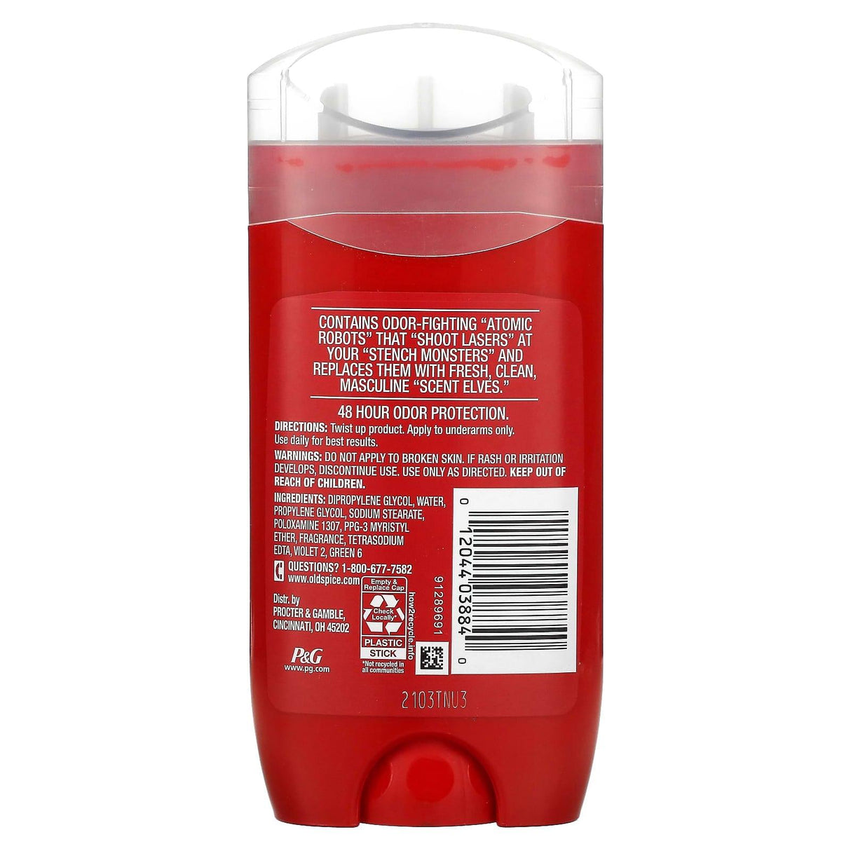 Old Spice, High Endurance, Deodorant, Fresh, 3 oz (85 g) - Supply Center USA