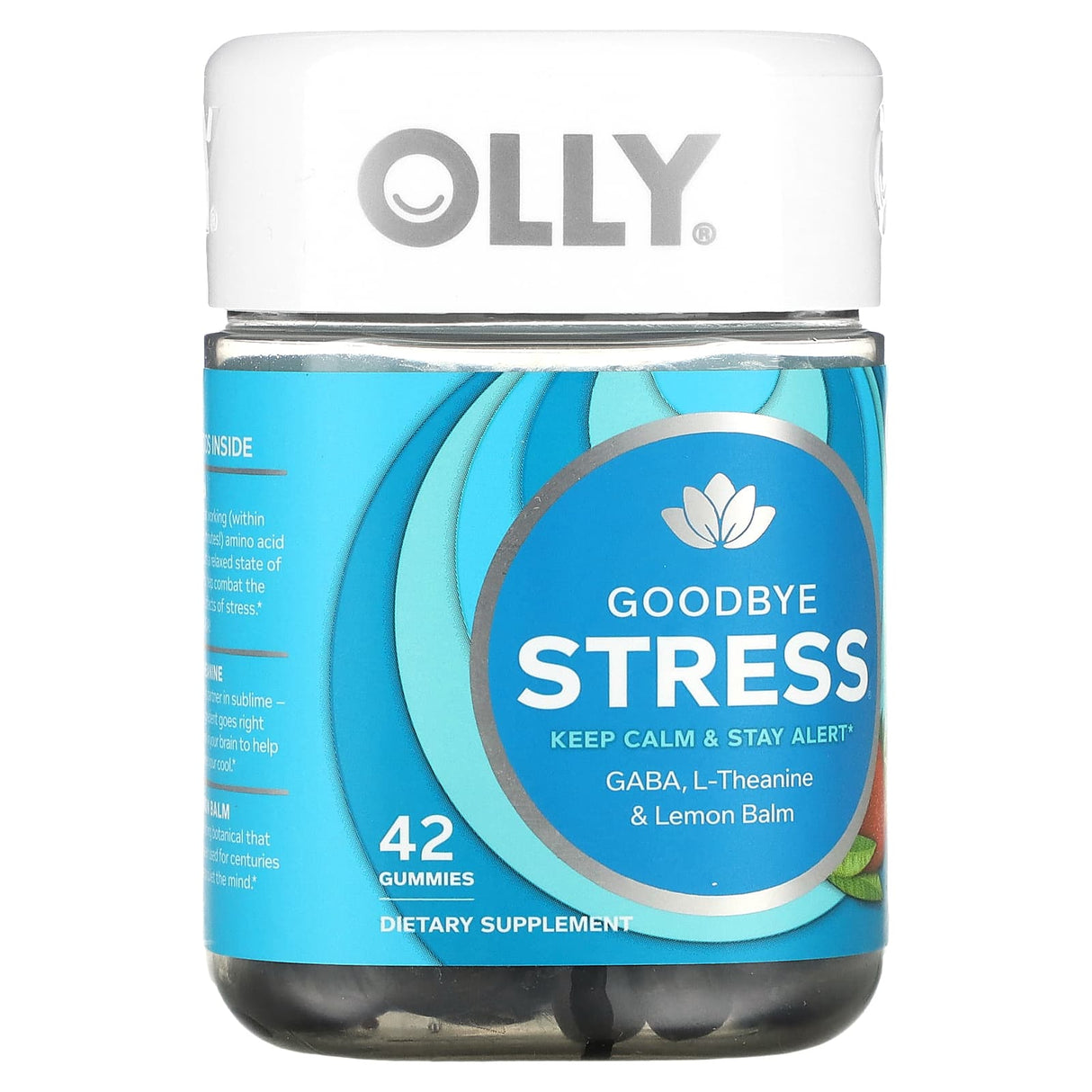 OLLY, Goodbye Stress, Berry Verbena, 42 Gummies - Supply Center USA