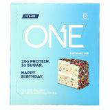 One Brands, ONE Bar, Birthday Cake, 12 Bars, 2.12 oz (60 g) Each - Supply Center USA