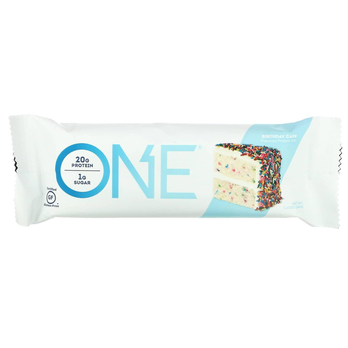 One Brands, ONE Bar, Birthday Cake, 12 Bars, 2.12 oz (60 g) Each - Supply Center USA