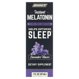 Onnit, Instant Melatonin, Fresh Mint, 3 mg, 1 fl oz (29 ml) - Supply Center USA