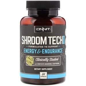 Onnit, Shroom Tech Sport, Energy & Endurance, 84 Capsules - Supply Center USA