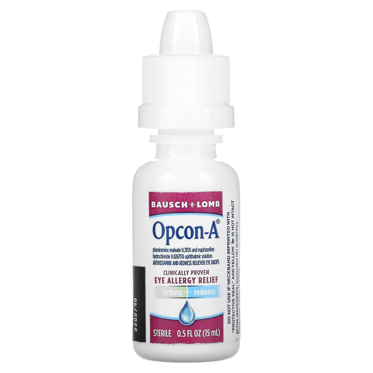 Opcon-A, Clinically Proven Eye Allergy Relief, 0.5 fl oz (15 ml) - Supply Center USA