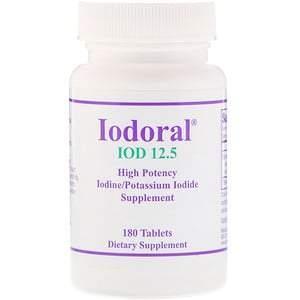 Optimox, Iodoral, High Potency, 180 Tablets - Supply Center USA