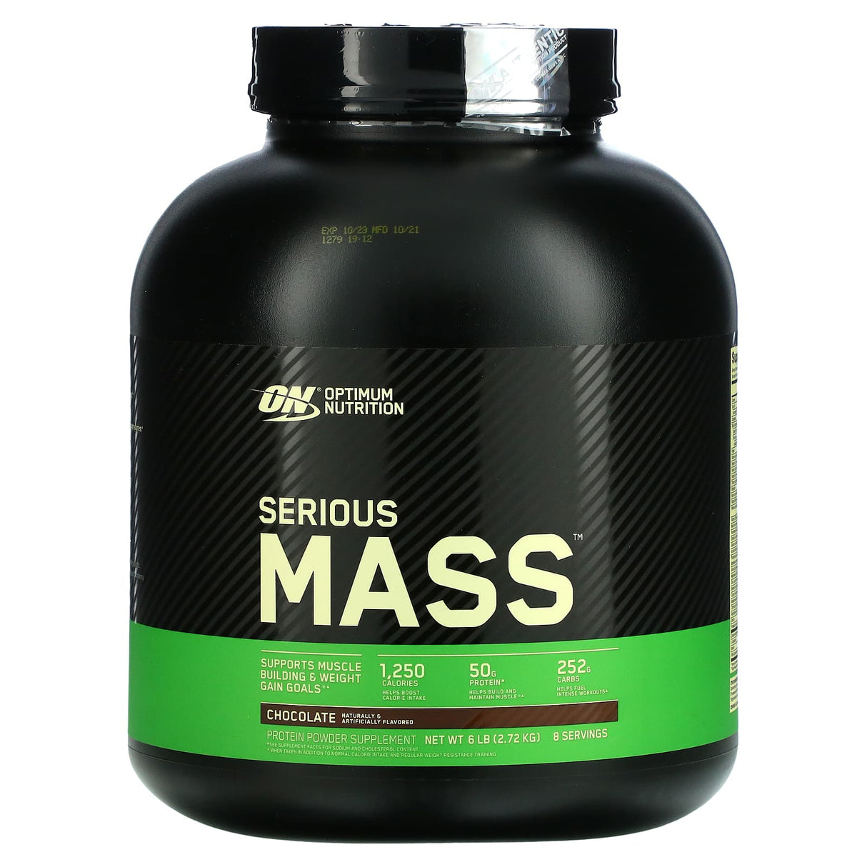 Optimum Nutrition, Serious Mass, Protein Powder Supplement, Vanilla, 6 lb (2.72 kg) - Supply Center USA