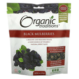 Organic Traditions, Black Mulberries, 8 oz (227 g) - Supply Center USA