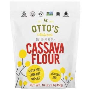 Otto's Naturals, Multi-Purpose Cassava Flour, 16 oz (453 g) - Supply Center USA