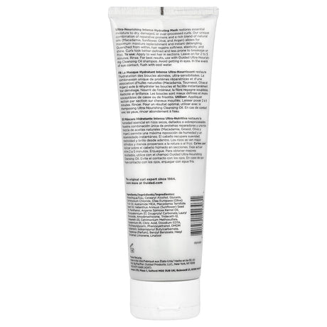 Ouidad, Ultra-Nourishing Intense Hydrating Mask, 7.8 fl oz (230 ml) - Supply Center USA