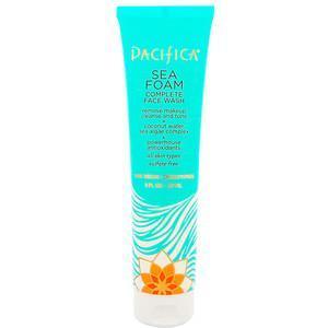 Pacifica, Complete Face Wash, Sea Foam, 5 fl oz (147 ml) - Supply Center USA