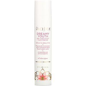 Pacifica, Dreamy Youth, Day and Night Face Cream, All Skin Types, 1.7 fl oz (50 ml) - Supply Center USA