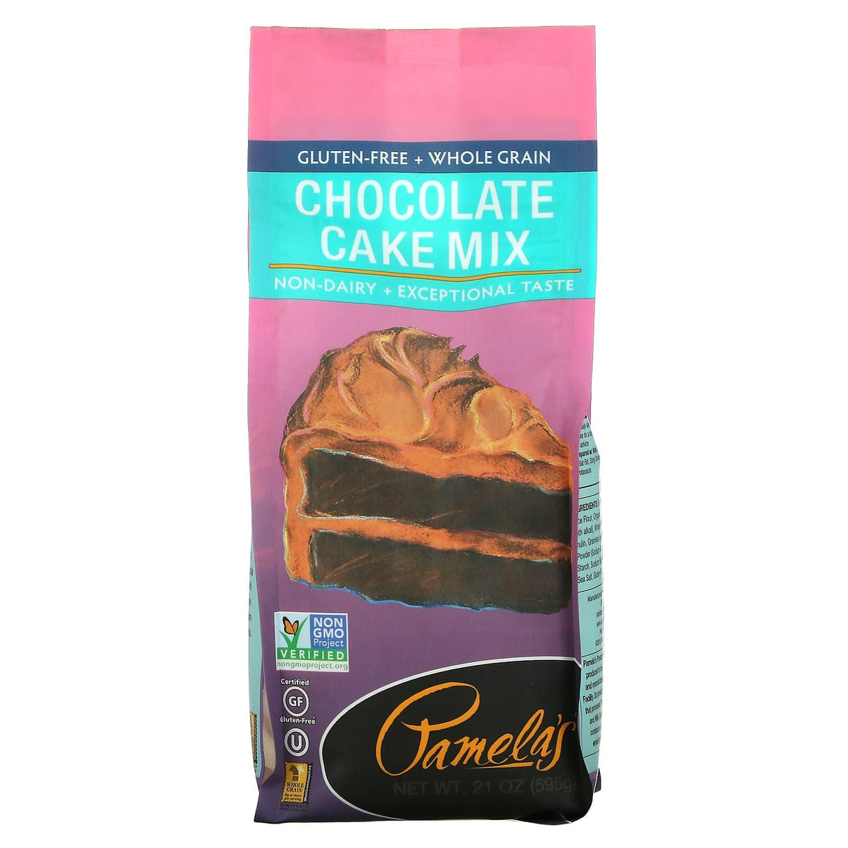 Pamela's Products, Chocolate Cake Mix, 21 oz (595 g) - Supply Center USA