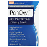 PanOxyl, Acne Treatment Bar, 10% Benzoyl Peroxide, 4 oz (113 g) - Supply Center USA