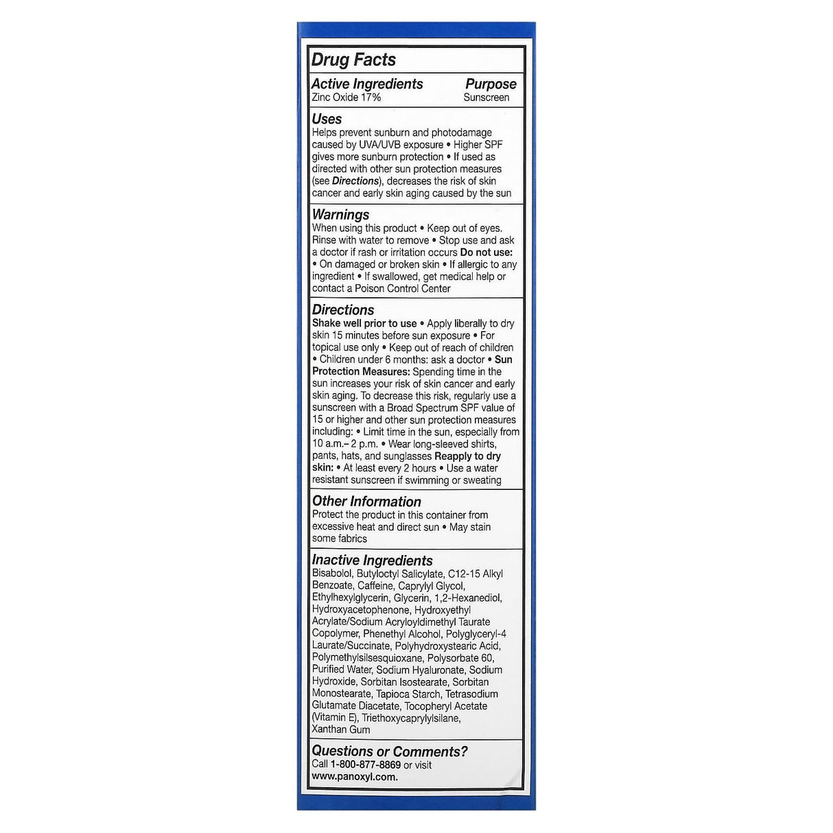 PanOxyl, PanOxyl AM, Oil Control Moisturizer, SPF30, 1.7 oz (48 g) - Supply Center USA
