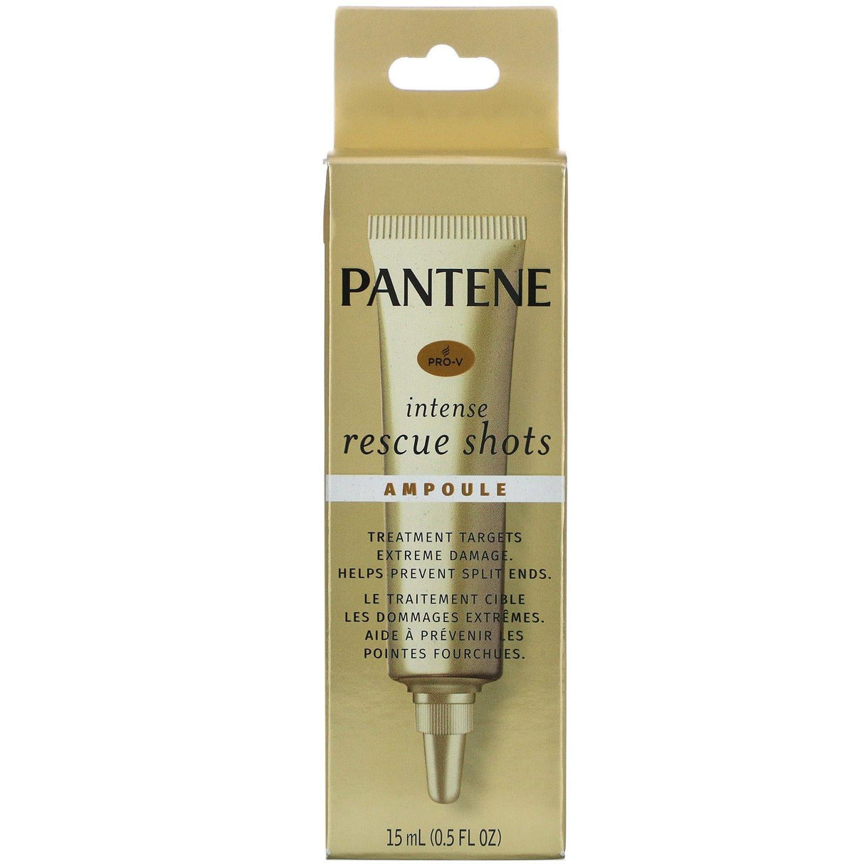 Pantene, Pro-V, Intense Rescue Shots Ampoule Treatment, 0.5 fl oz (15 ml) - Supply Center USA