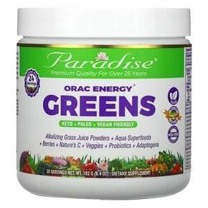 Paradise Herbs, ORAC-Energy Greens, 6.4 oz (182 g) - Supply Center USA