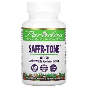 Paradise Herbs, Saffr-Tone, 60 Vegetarian Capsules - Supply Center USA